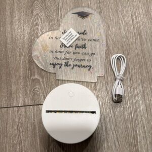 3d graduation lamp